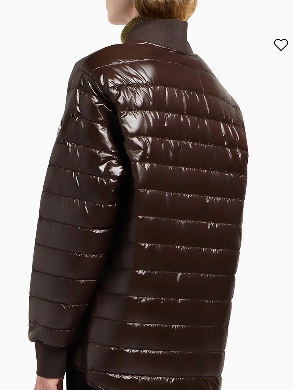 Moose knuckles eden liner jacket unisex coat in espresso
